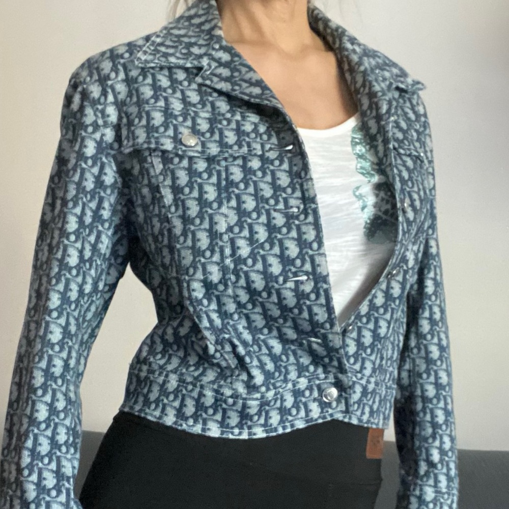 Christian Dior Trotter jacket coat top Oblique monogram SALE